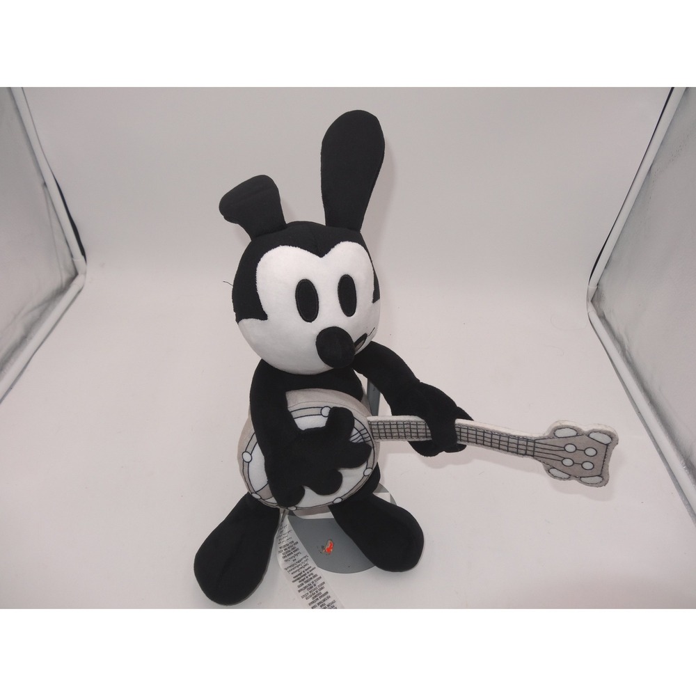 Disney Oswald the Lucky Rabbit Disney 100th Anniversary Banjo Plush 17"‎